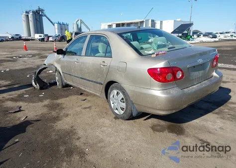 2007 Toyota Corolla Ce из США, поврежденный, VIN 2T1BR32E47C809607